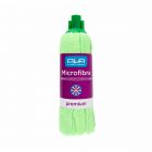 Fregona con tiras microfibra premium verde