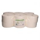 GREENSOURCE | Papel higiénico industrial blanco, 2 capas. Celulosa virgen - Sistema Minicore