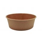 Ensaladera de cartón kraft - 1300 ml
