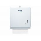 BUGA | Dispensador toallas secamanos plegadas en zigzag metálico blanco
