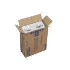 AQUARIUS™ | Dispensador de papel higiénico plegado blanco (cod. 6990)