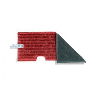 TTS | Recambio mopa Tri Safe-Strip rojo - Para fregado en superficies porosas o antideslizantes y para retirar la suciedad incrustada - 46 cm