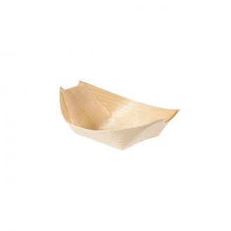 Barqueta de madera - 22 x 11 cm
