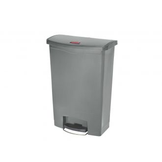 RUBBERMAID | Contenedor con pedal gris-  90 L