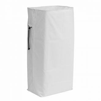 TTS | Bolsa plastificada blanca con cremallera - 120 L