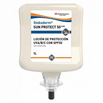 SCJP Stokoderm® Sun Protect 50 Pure | Crema de protección solar UV FPS 50 para uso profesional