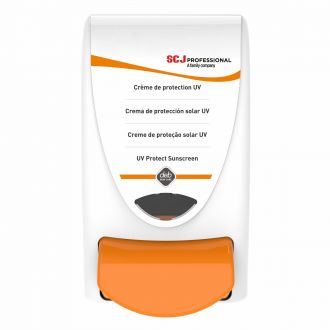 SCJP Sun Protect  | Dispensador manual de protección solar blanco
