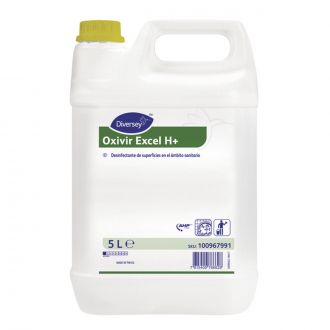 OXIVIR | Excel H+ - Limpiador desinfectante para aplicación en superficies de entorno hospitalario