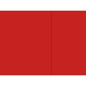 DUNI | Servilleta tisú plegada para servilletero 33 x 32 cm, Rojo 1 capa