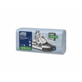TORK | Paño de Limpieza Ultrarresistente Azul W4