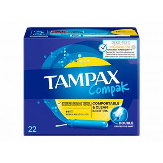 TAMPAX | Tampones Compak Regular
