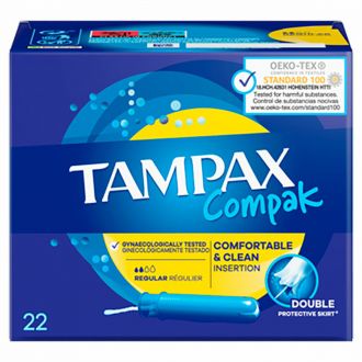 TAMPAX | Tampones Compak Regular