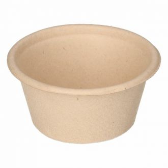 Envase de bagazo marrón - 60 ml