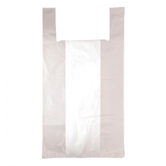 Bolsa Camiseta 35x50cm Blanca