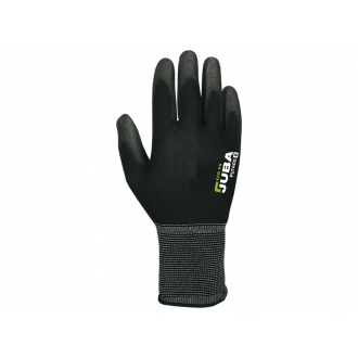 JUBA | Guante poliuretano negro - Talla S