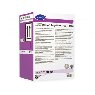 CLAX | Deosoft Easy2Iron conc 57B1 - Suavizante Textil – fácil planchado, perfume de larga duración y neutralizador de olores