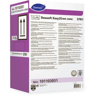 CLAX | Deosoft Easy2Iron conc 57B1 - Suavizante Textil – fácil planchado, perfume de larga duración y neutralizador de olores