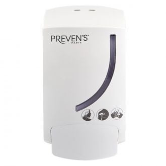 PREVEN’S PARIS® Curve Blanco | Dispensador manual para recargas de 300 ml