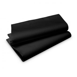DUNI | Cubremantel Evolin® 110 x 110 cm, Negro