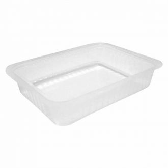 Bandeja PP termosellada transparente - 750 ml