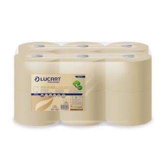LUCART | L-One Mini Papel higiénico industrial EcoNatural - 2 capas