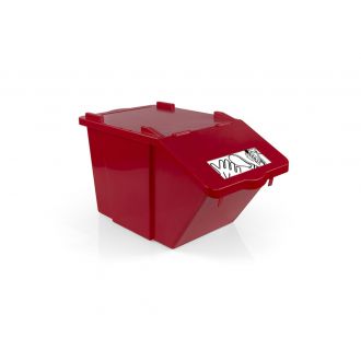 TTS | Contenedor Split burdeos - 45 L
