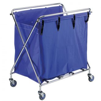 Mod 220 | Carro de limpieza super Goliat plegable inoxidable