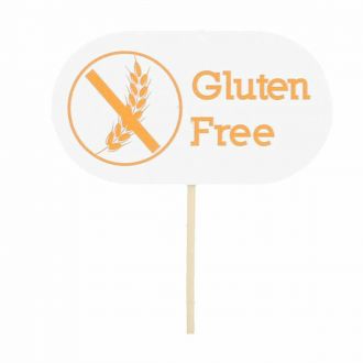 Pincho marcador "Gluten free" - 8 cm