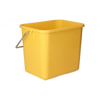 Cubo de Polipropileno 6L Modelo 430 Amarillo
