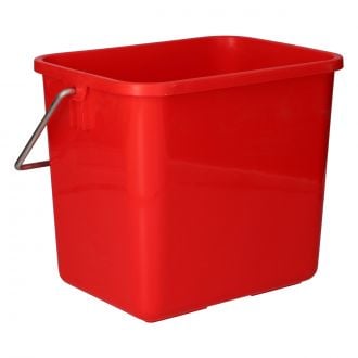 Cubo de Polipropileno 6L Modelo 430 Rojo