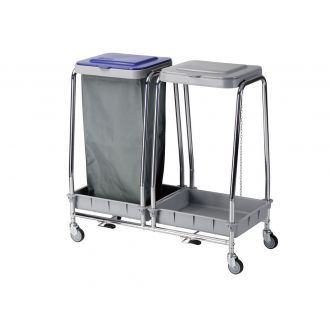 Carro para Soporte de Bolsas Mod. 580 Cromado