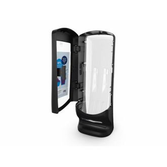 Tork Xpressnap® Stand Dispensador Servilletas Negro N4, Vertical, Línea Signature, 62,2 cm x 23,5 cm x 23,5 cm, 272211