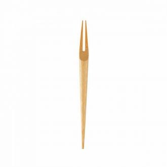Tenedor pincho de madera - 14 cm