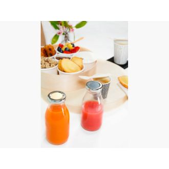Botella de vidrio con tapón - 25 cl