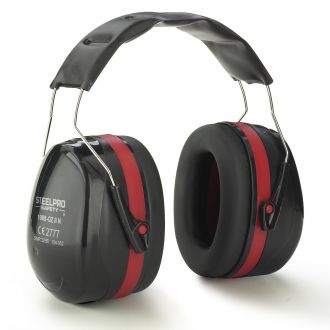 STEELPRO | Cascos orejera negro