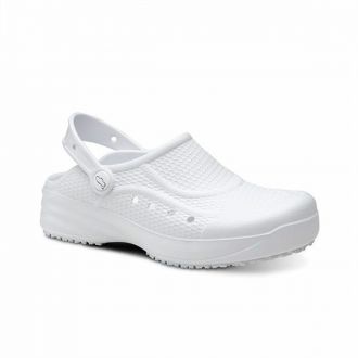 FELIZ CAMINAR | Zuecos flotantes Evolution blancos - Talla 37