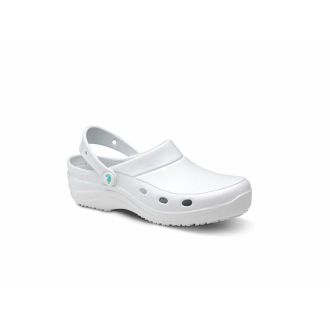 FELIZ CAMINAR | Zuecos Sirocos blancos - Talla 41