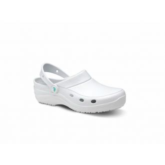 FELIZ CAMINAR | Zuecos Sirocos blancos - Talla 42