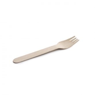 Tenedor de madera - 16 cm