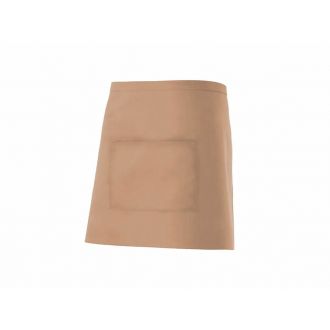 VELILLA | Delantal corto beige - Talla única