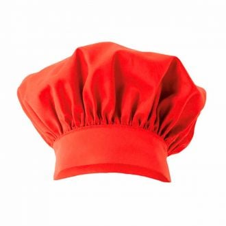 VELILLA | Gorro cocina francés rojo - Talla única
