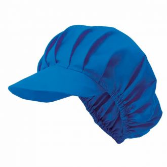 VELILLA | Cofía azul con visera