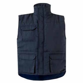 Chaleco multibolsillo azul marino - Talla M