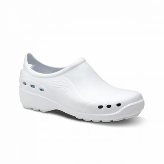 FELIZ CAMINAR | Zuecos flotantes talón cerrado blancos - Talla 38