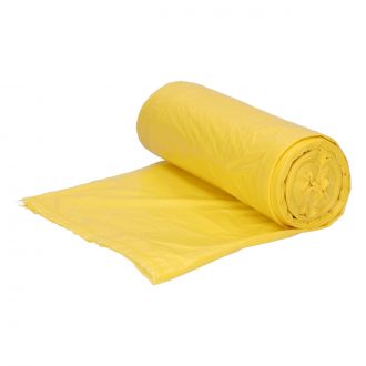 Bolsa Basura Doméstica G-60 Amarilla 54 x 60 cm