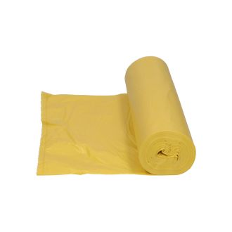 Bolsa Basura Industrial Amarilla G-120, 104 x 106 cm (130 L)