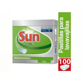SUN PRO FORMULA | All in 1 Eco - Detergente profesional para lavavajillas