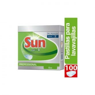 SUN PRO FORMULA | All in 1 Eco - Detergente profesional para lavavajillas con etiqueta ecológica