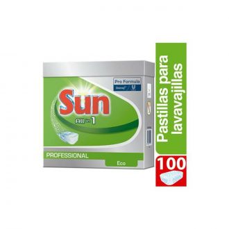 SUN PRO FORMULA | All in 1 Eco - Detergente profesional para lavavajillas