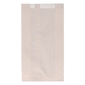 Bolsa de papel blanca - 18 x 7 x 32 cm
